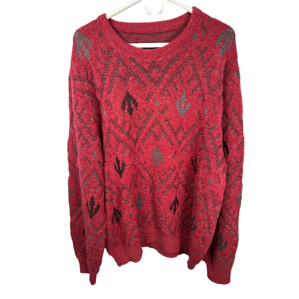 Vintage Red Arrows Crew neck Grandpa Sweater Large